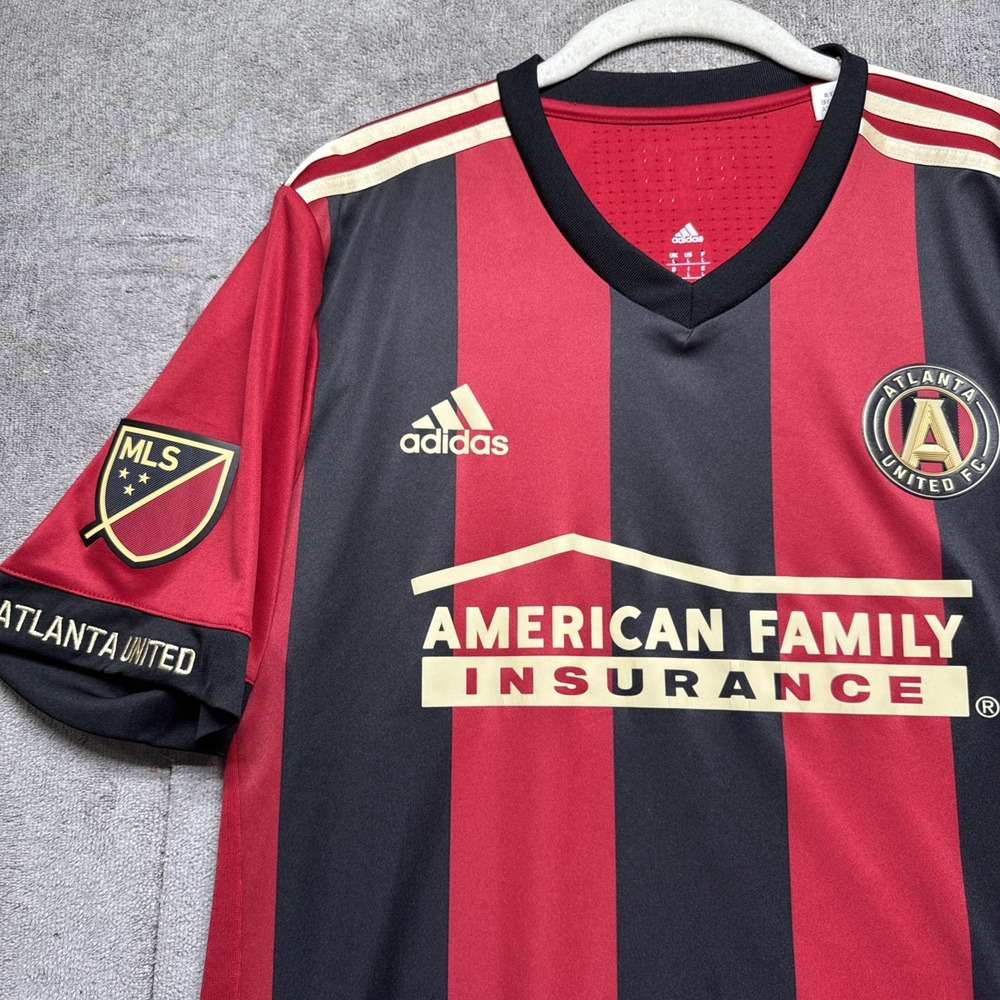 Adidas Adizero Atlanta United Jersey MLS Men's 2017 Inaugural Season Soccer L - Picture 2 of 12